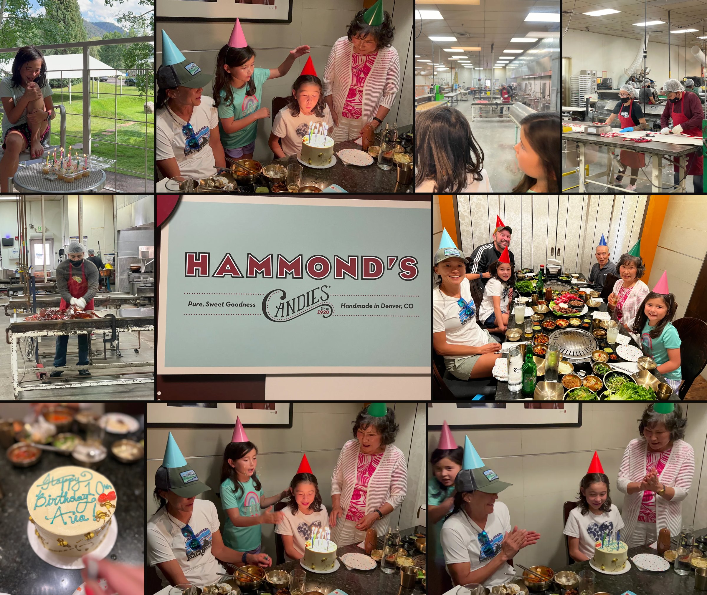 Hammond’s Candies and Ava’s birthday party, July 2022