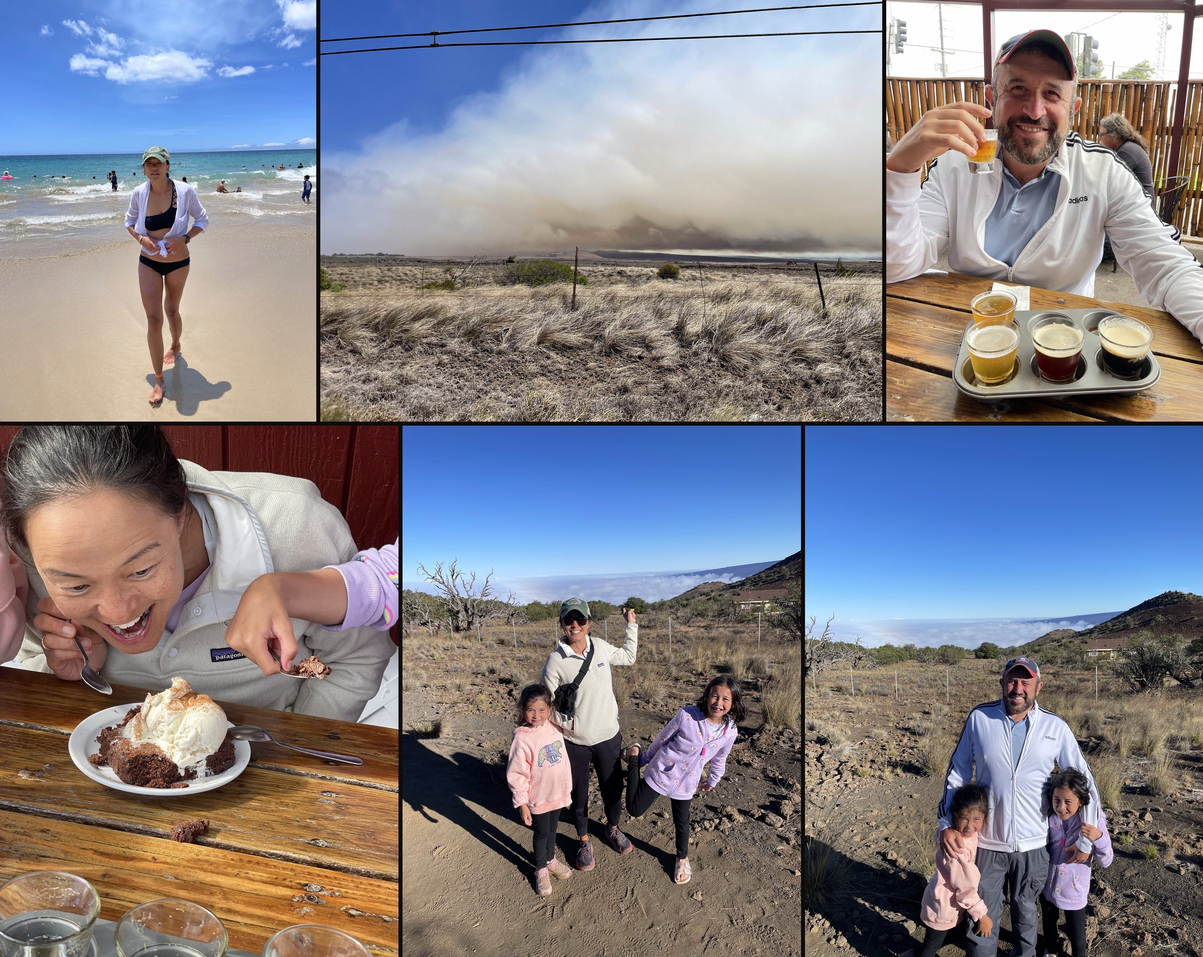 Beach day, then sunset above the clouds on Mauna Kea, Big Island of Hawaii (2 of 3), July 2021