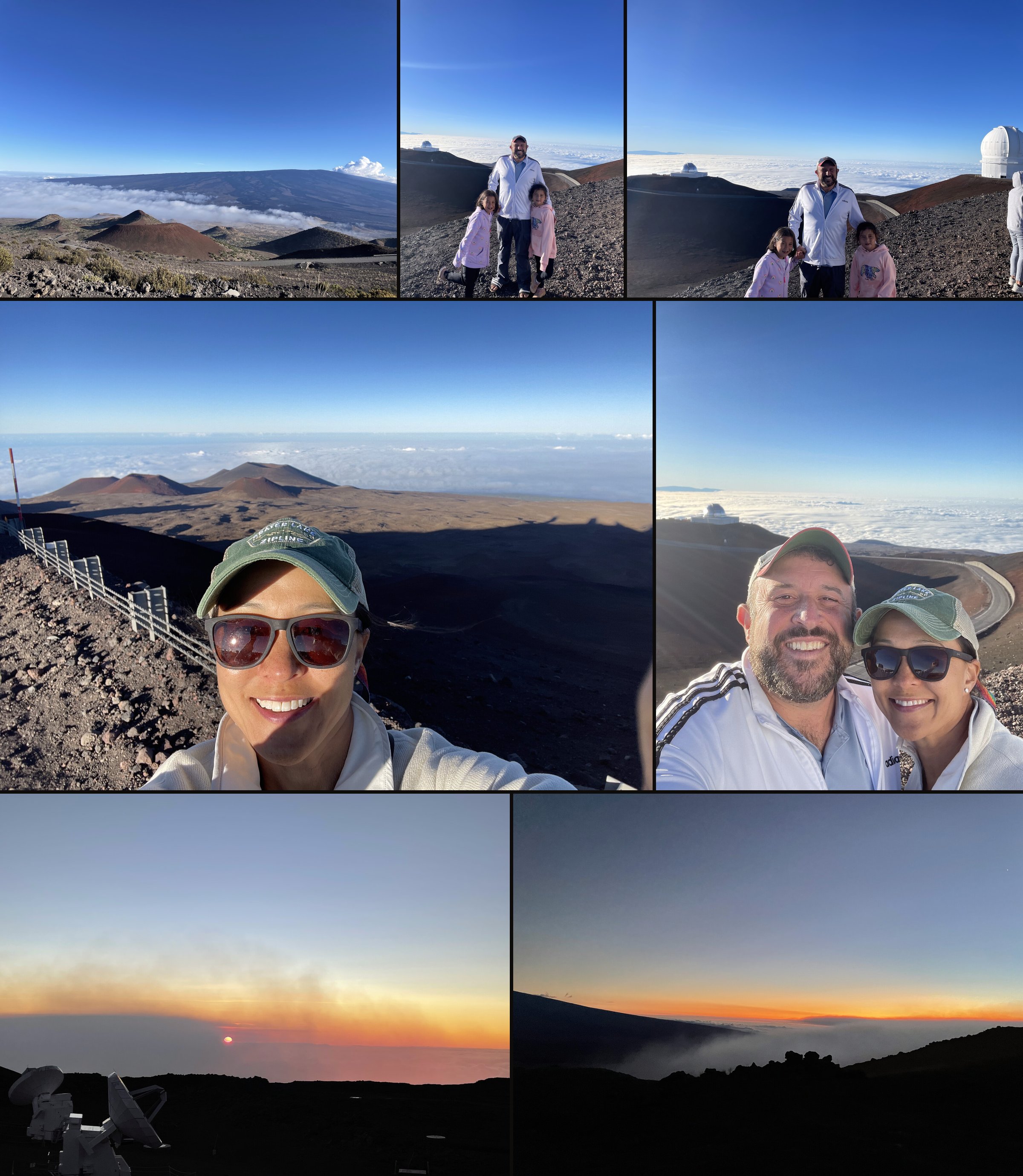 Beach day, then sunset above the clouds on Mauna Kea, Big Island of Hawaii (3 of 3), July 2021
