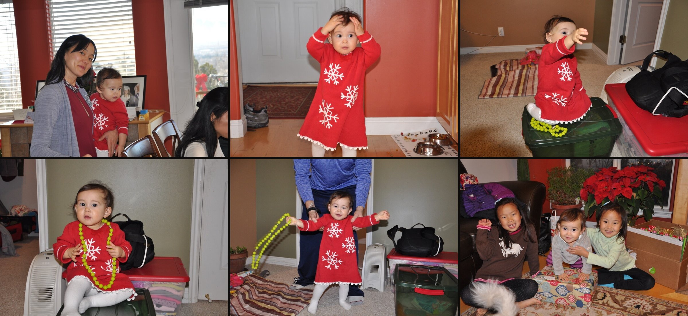 Jacobs family in Salt Lake City, December 2013: Christmas Morning