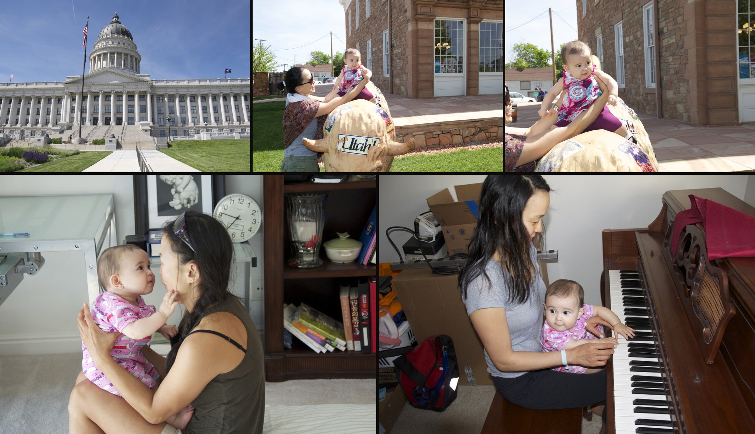 Jacobs family in Salt Lake City, May 2013: Exploring Salt Lake City
